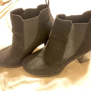 American Eagle ankle booties, black, size 11